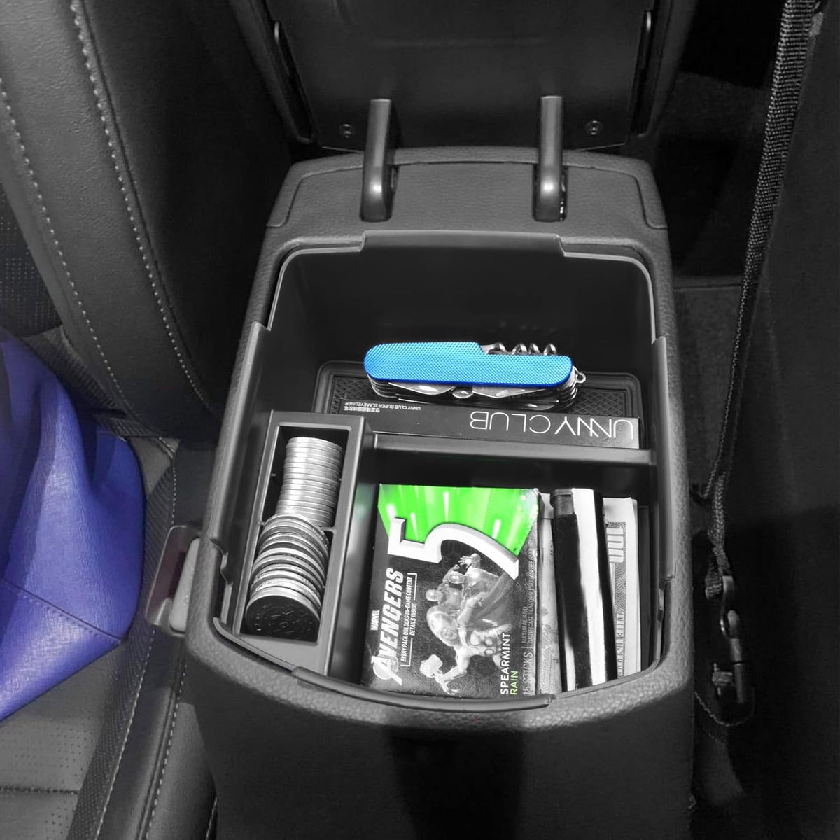 Center Console Organizer for KIA Seltos 2020-2026 Armrest Box Insert Tray