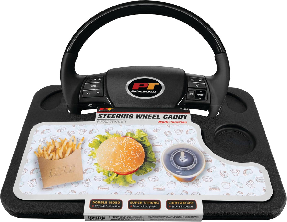 Performance Tool W1283 Double-Sided Steering Wheel Tray Car Desk