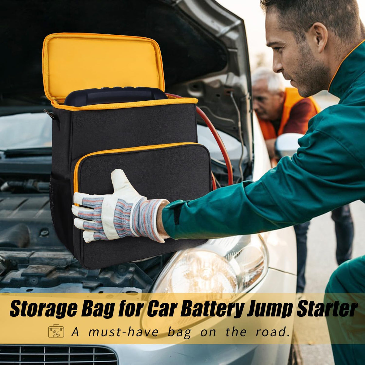 Storage Bag for DEWALT Jump Starter DXAEJ14,Carry Bag for Car Jump Starter