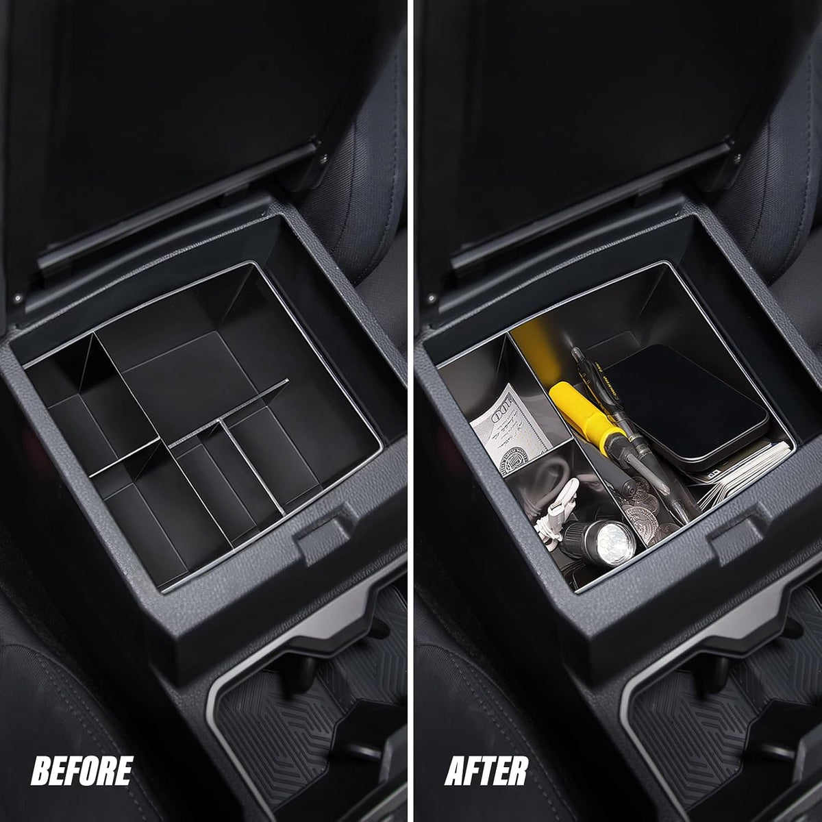 Carlimeki Center Console Organizer (3-piece set)