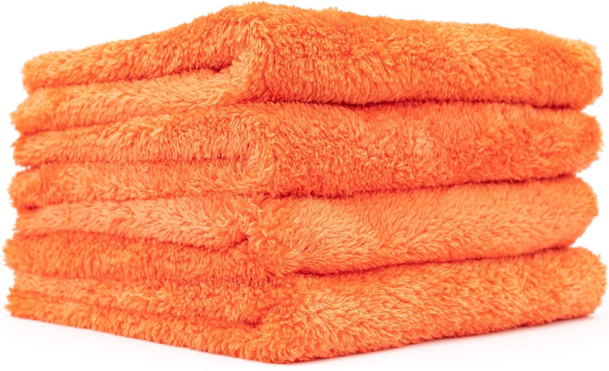 The Rag Company Eagle Edgeless 500 Detailing Towel, 16x16 in, 4-Pack