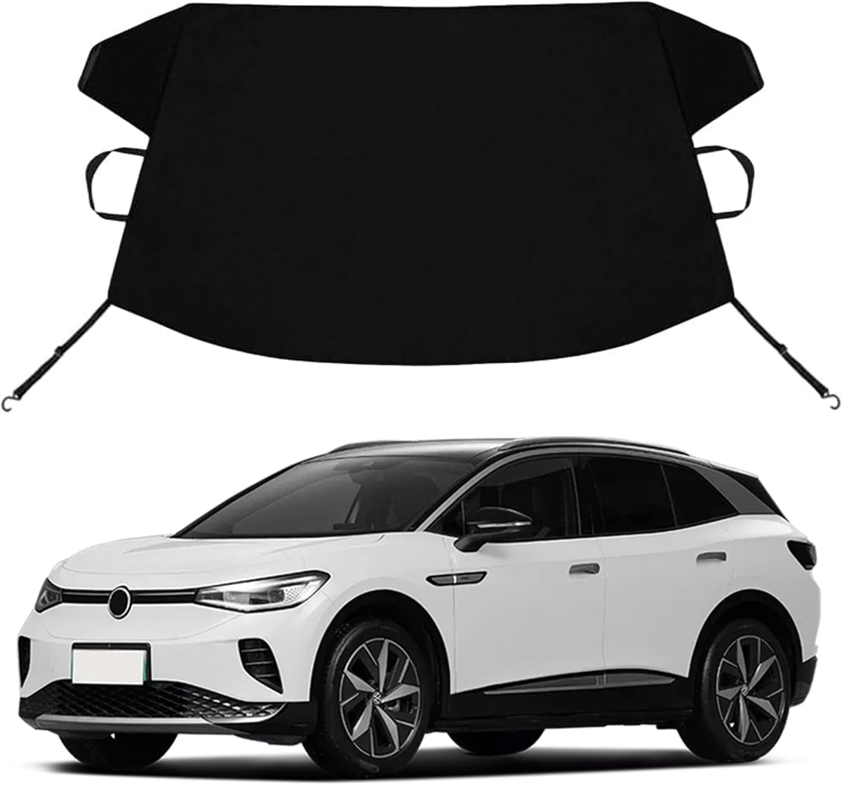 Beetle Custom Windshield Cover for Ice and Snow VW Beetle Heavy Duty 600D Oxford Fabric Windshield Protector Fit Waterproof Frost Snow Cover Winter Car Accessories