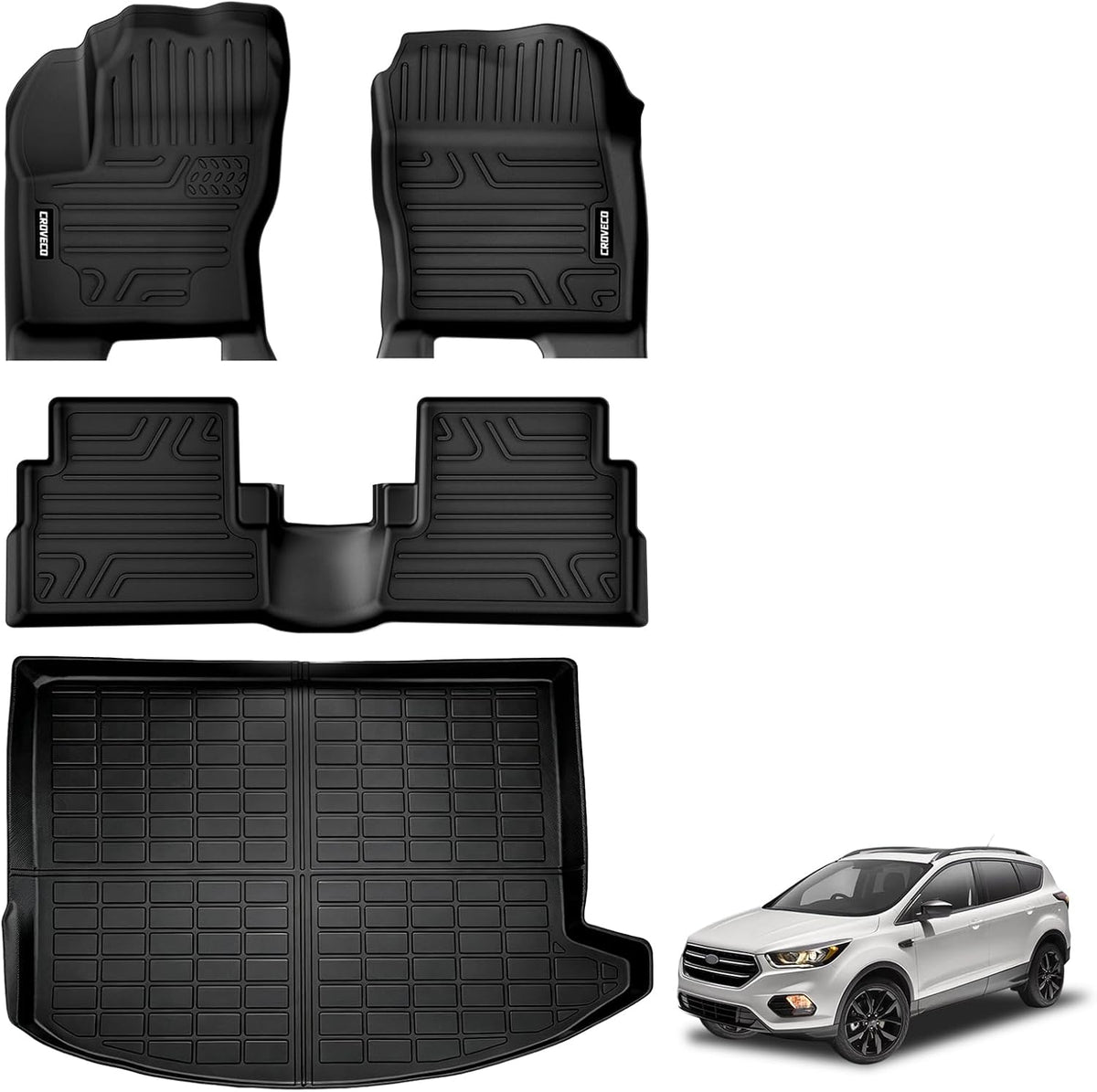 Floor Mats & Cargo Liner for 2013-2019 Ford Escape