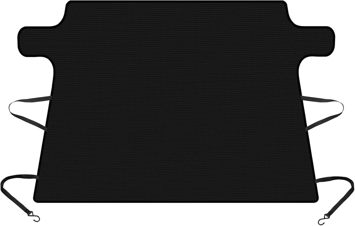 RUPSE Magnetic Windshield Cover for Ice and Snow - Heavy-Duty 900D Oxford Fabric, Quick Snow Removal, Super Waterproof, Suitable for Most sedans, Cars and SUVs