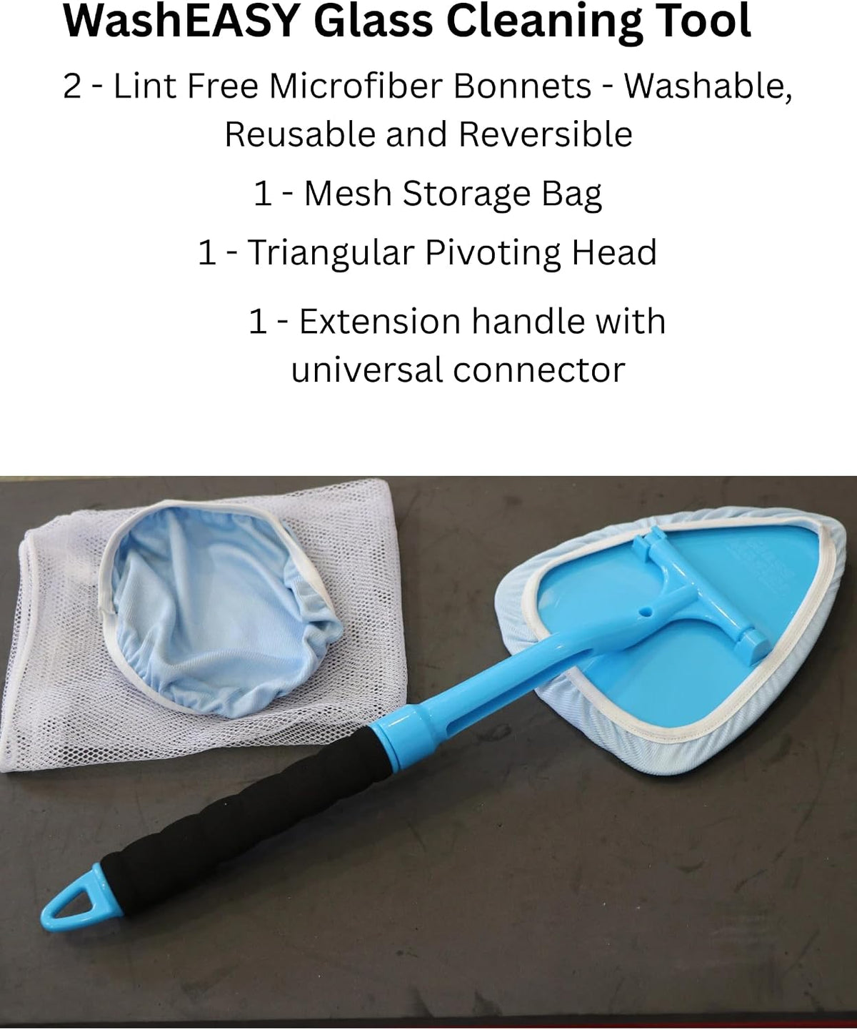 Pro Glass Windshield Cleaner Tool Kit