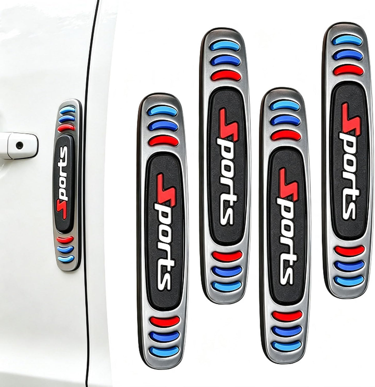 4Pcs Dent Prevent Car Door Protector, Car Door Edge Guards