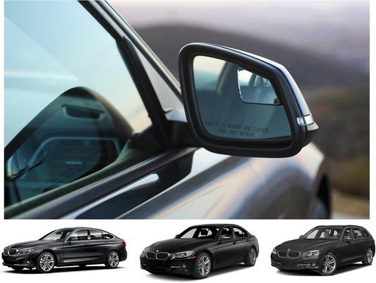 Blind Spot Mirrors- Compatible with BMW 3 Series F30 Extended View