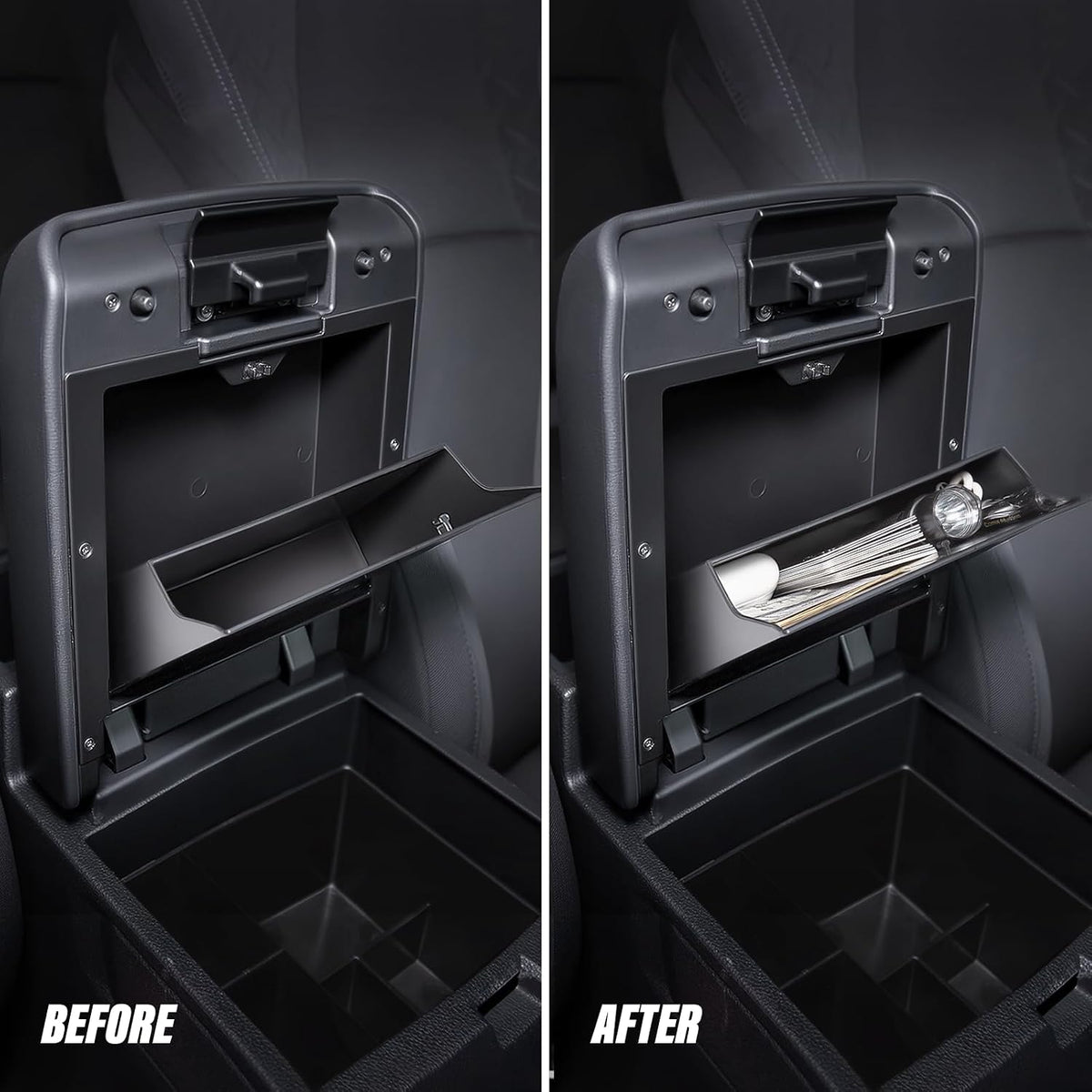 Carlimeki Center Console Organizer (3-piece set)