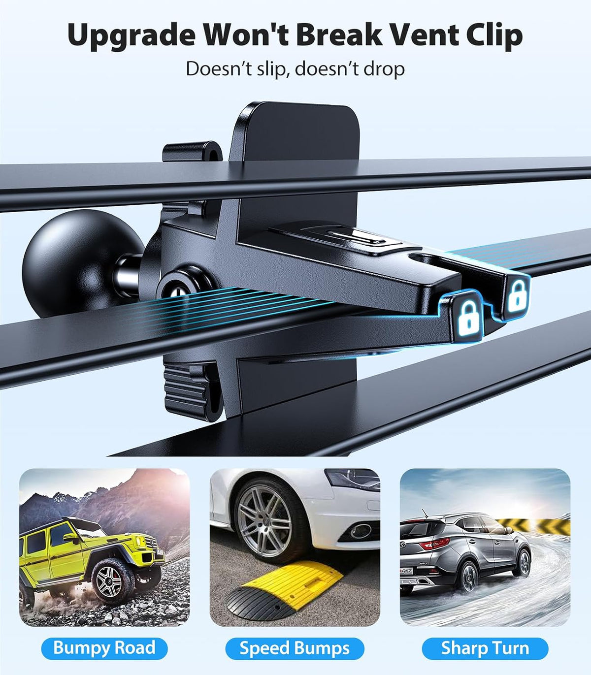 VICSEED for MagSafe Car Mount [Upgraded Strongest Magnet Power] Magnetic Phone Holder for Car Vent 360 Adjustable Magnetic Car Phone Holder Mount for iPhone 18 Pro Max 17 16 15 14 13 12 Plus Mini