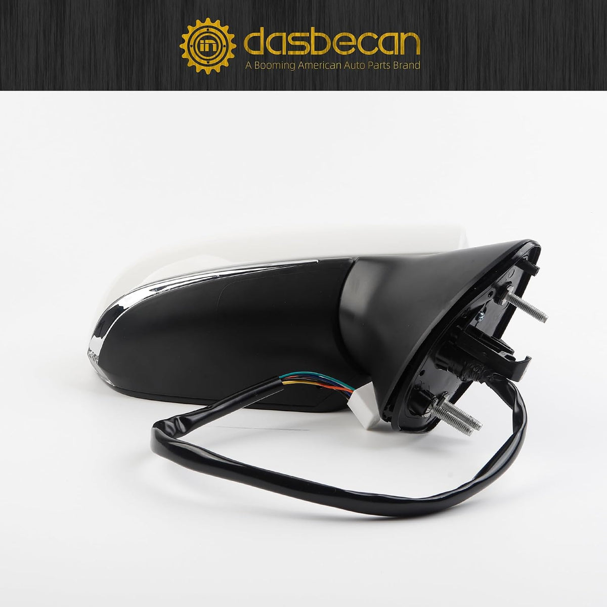 Dasbecan Passenger Side Mirror Compatible with 2018-2024 Toyota Camry 7pin