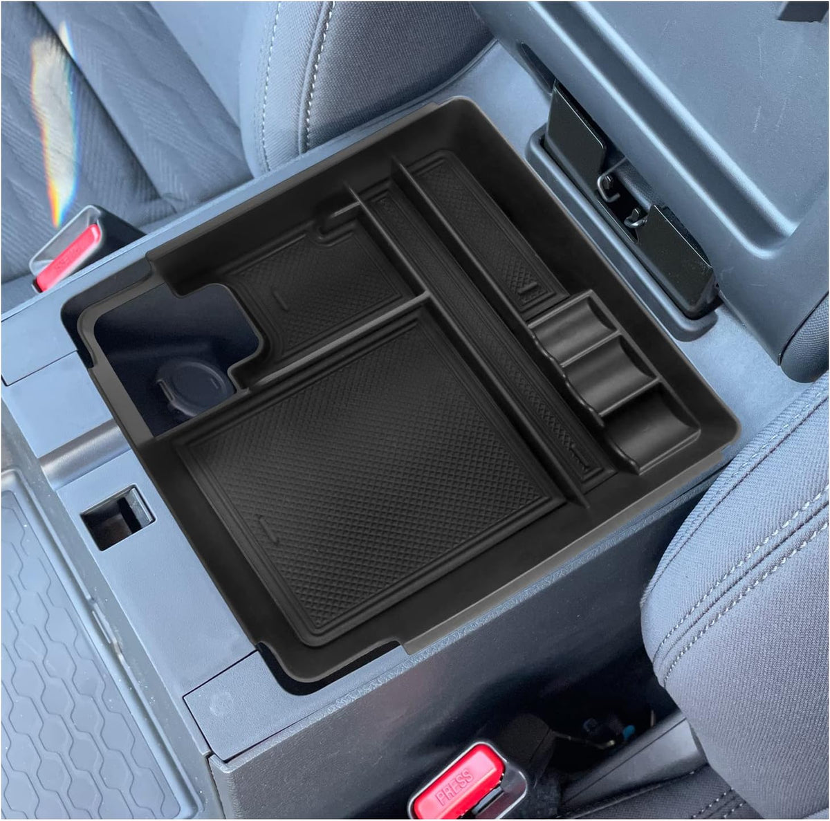 SXCY for 2022 2023 Frontier Armrest Console Organizer Tray