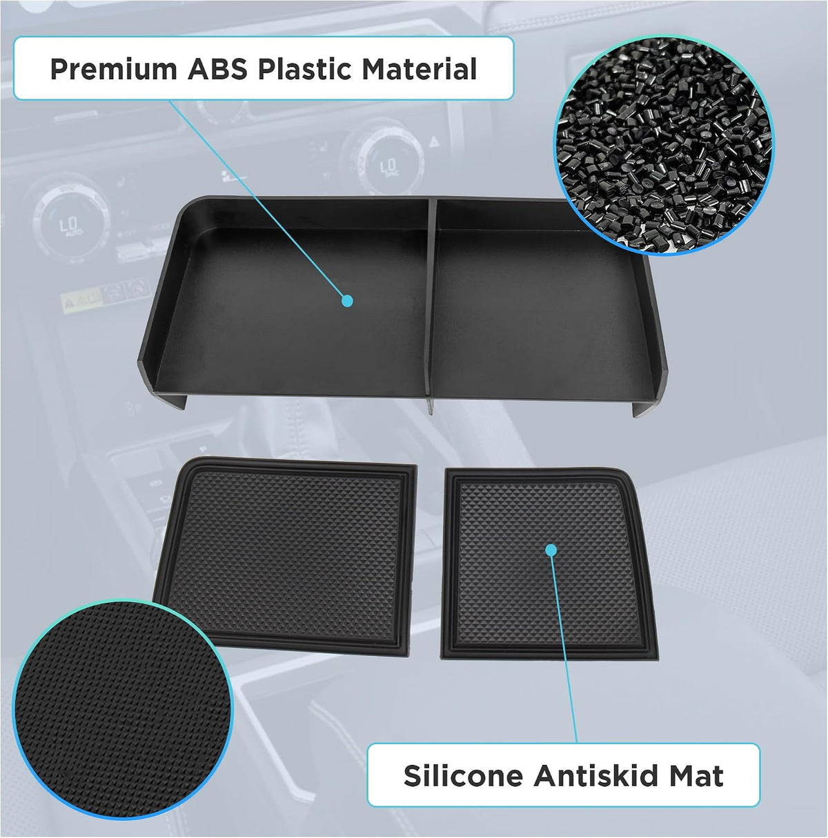 Center Console Organizer for 2023-2026 Honda Pilot/2026 Passport