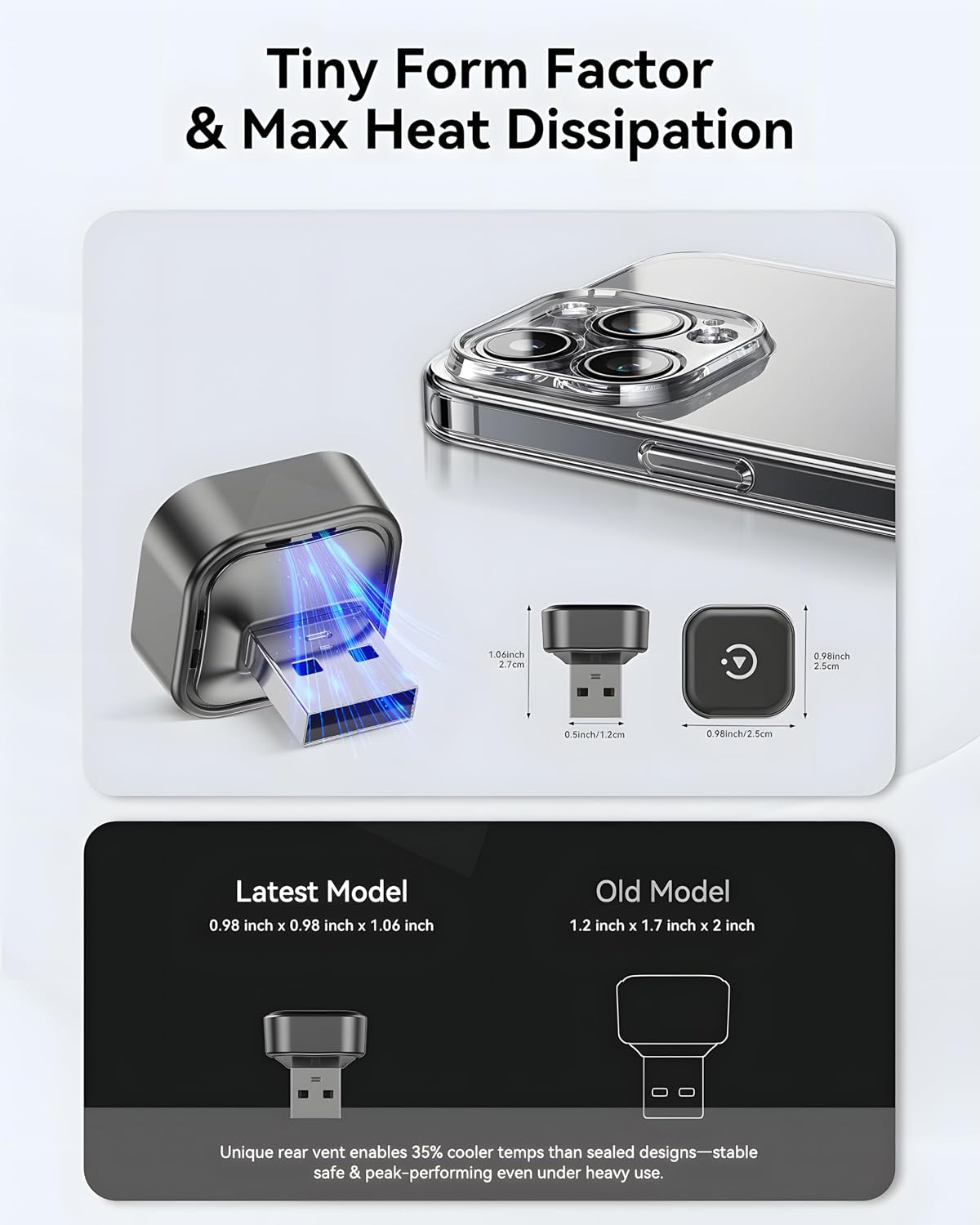 Spedal 2026 2-in-1 Wireless CarPlay & Android Auto Adapter