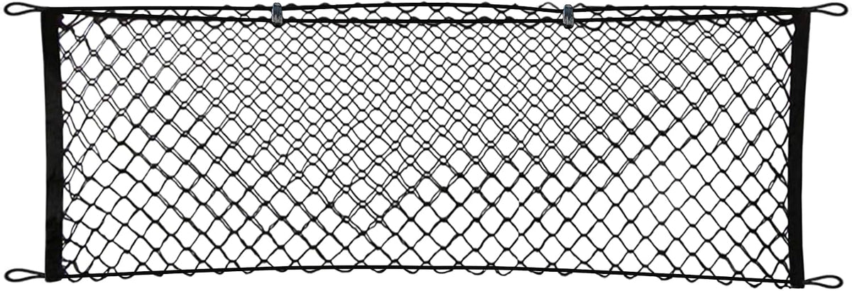 Envelope Style Automotive Elastic Trunk Mesh Cargo Net for Chevrolet Camaro 2010-2024 - Premium Trunk Organizers and Storage - Luggage Net for Crossover - Best Car Organizer for Chevrolet Camaro
