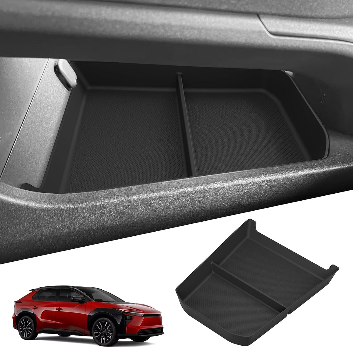 Center Console Lower Organizer for 2026 Toyota bZ/bZ Woodland Accessories