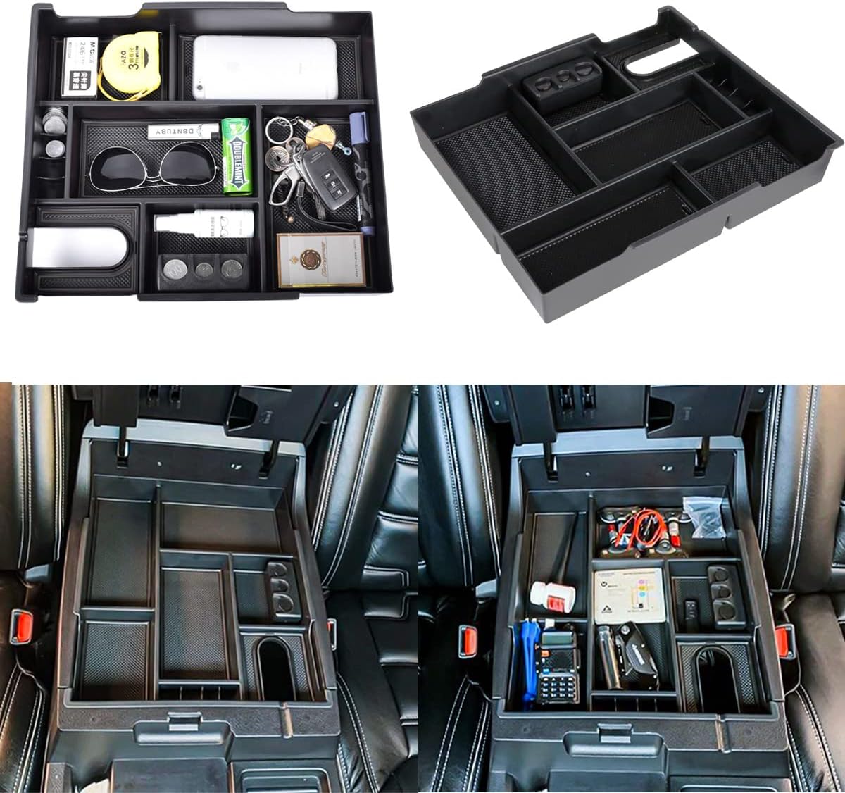 Center Console Organizer Tray for Toyota Tundra 2014-2021 Accessories