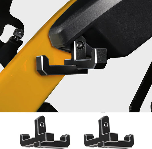 Mabett Aluminum Trunk Grocery Bag Hooks for Ford Bronco Accessories 2026 2021-2025 4-Door Black Interior Organizer (T+J-Shaped)