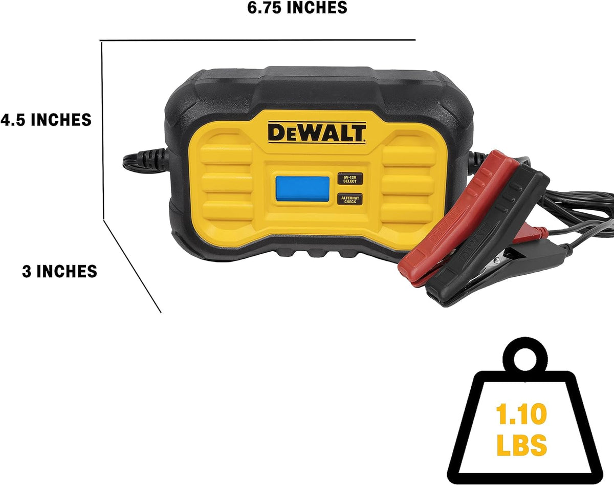 DeWalt DXAEC10 10 Amp Battery Charger for Vehicles