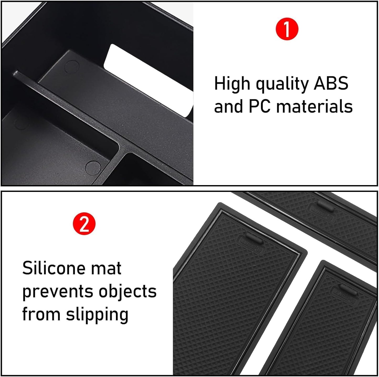 Jaronx For BMW X5 G05/X6 G06/X7 G07 Center Console Organizer | Console Organizer Tray Storage Compatible with BMW X5 G05/ X7 G07 2019-2026, X6 G06 2020-2026