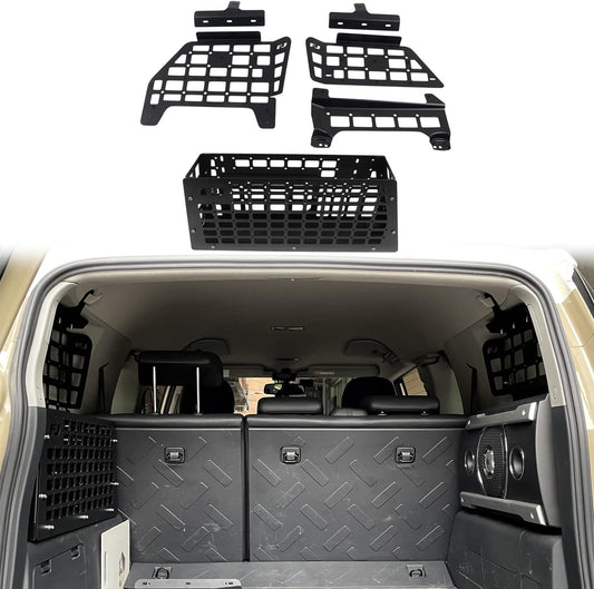 HIGH FLYING for Toyota FJ Cruiser 2007-2014 Modular Storage Panel System with Trunk Storage Box Frame Organizer Kit