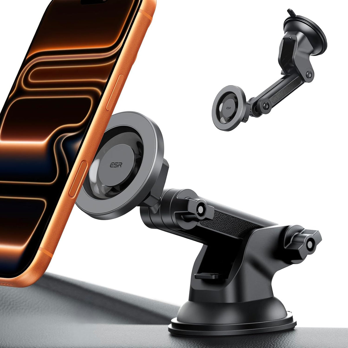 ESR for MagSafe Car Mount, Car Phone Holder for iPhone 18 Pro Max/Duo/17-12