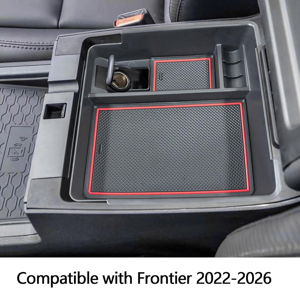 Center Console Organizer Tray for 2022-2026 Nissan Frontier Pickup Truck