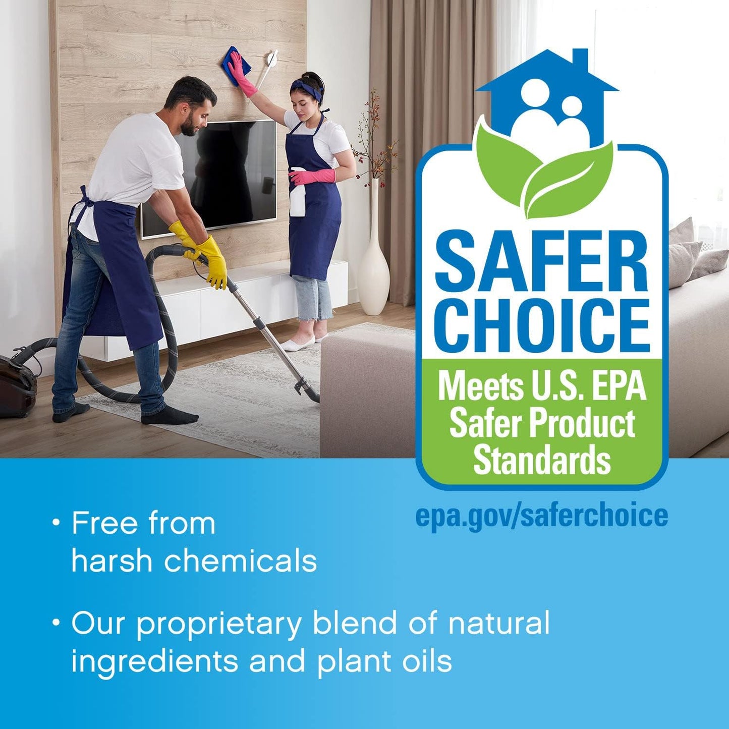Fresh Wave IAQ Commercial Odor Eliminating Air & Surface Spray with Trigger, 32 Fl. Oz. | Safer Odor Relief | Natural Plant-Based Odor Eliminator | Odor Absorber for Home or Commercial Areas