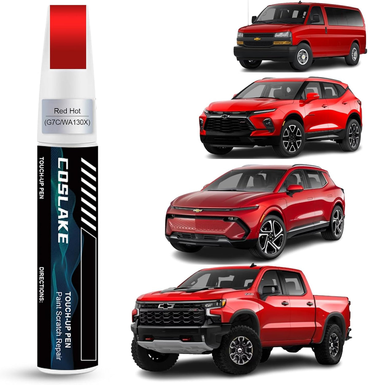 Car Touch Up Paint(Sterling Gray Metallic(GXD/WA130H)) for Chevrolet