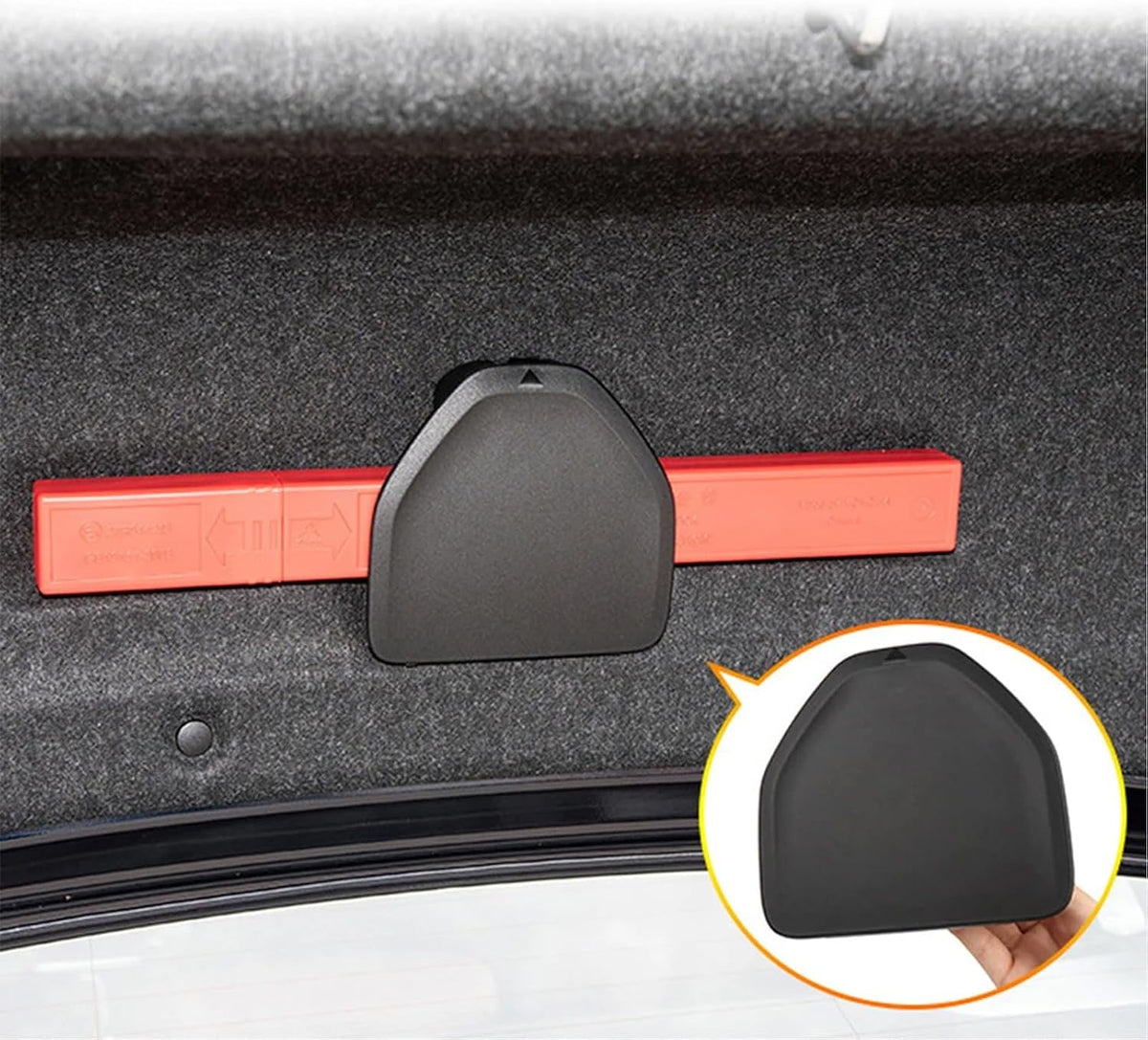 Warning Triangle Mounting Bracket for Trunk Storage