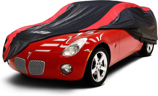 Car Cover Custom Fit for Pontiac Solstice (2005-2009), Coupe Car Cover Waterproof All Weather with Cotton Liner for Rain Snow Protection