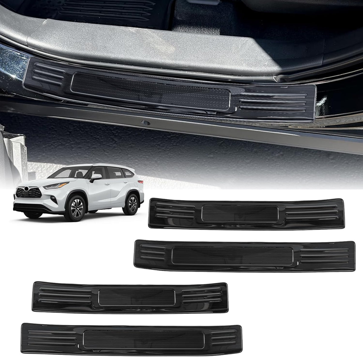 Door Sill Protector for Toyota Sienna 2021-2026 Door Sill Guard