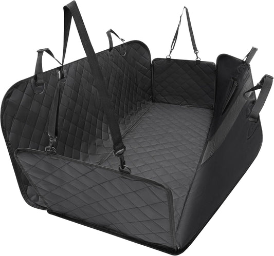 Waterproof 600D Oxford Dog Car Seat Cover Anti‑Slip Hammock Mesh