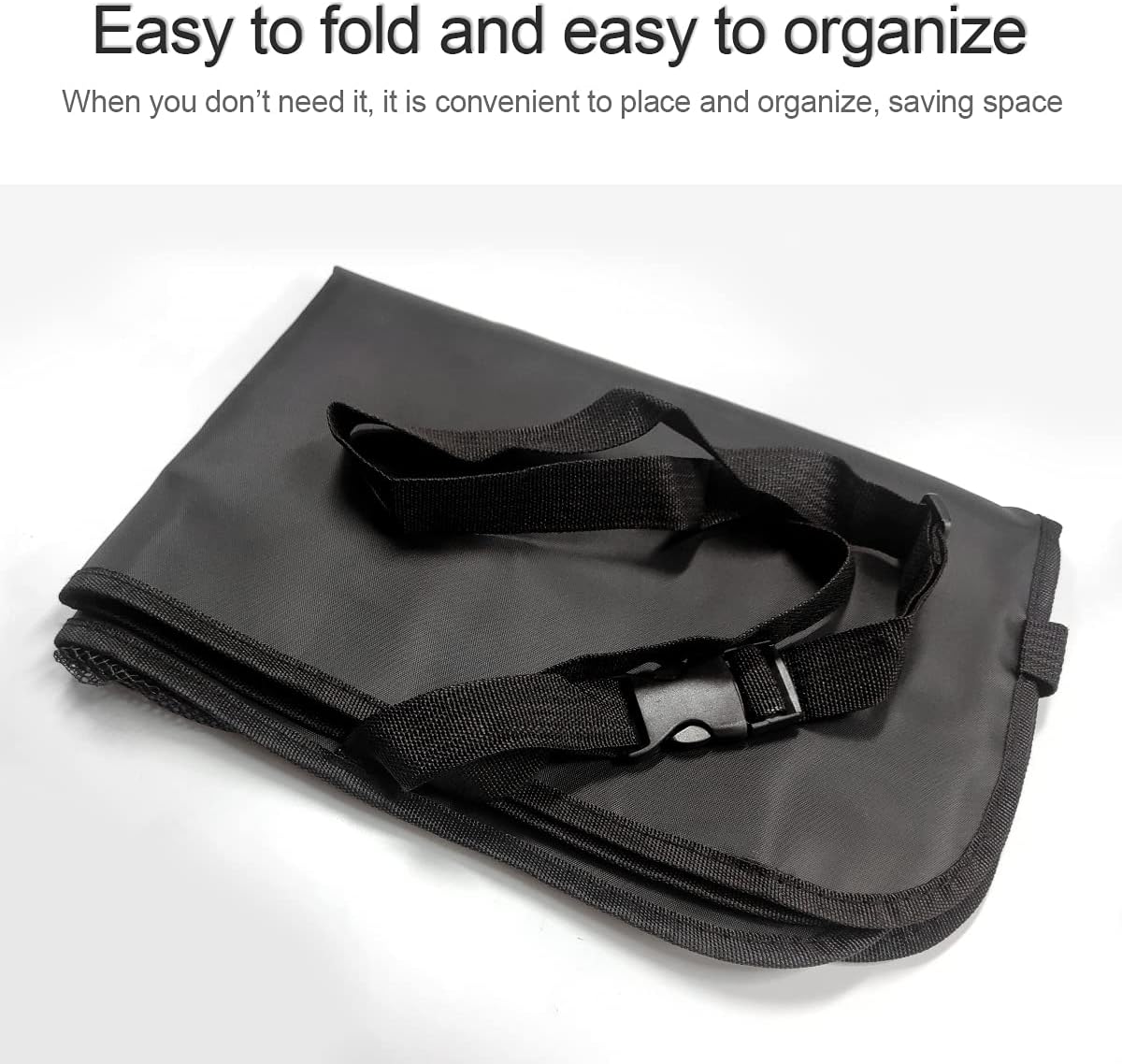 Car Seat Back Organizer, Waterproof and Durable with 10" Table Holder, 9 Storage Pockets for Kids, Travel Accessories, 2 Pack