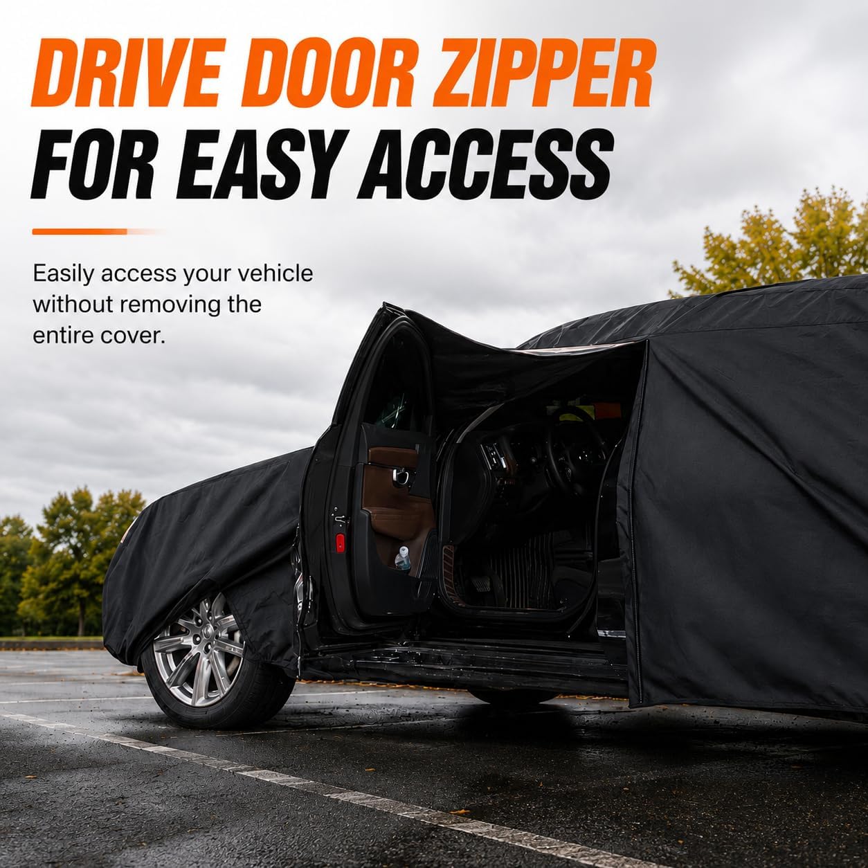 Pickup Truck Car Cover for Chevy Colorado & GMC Canyon Extended Cab and Crew Cab Long Box (6.2ft Bed), Waterproof Heavy Duty Full Exterior Cover Outdoor Protection Rain, UV Rays, Dust, Snow and Wind