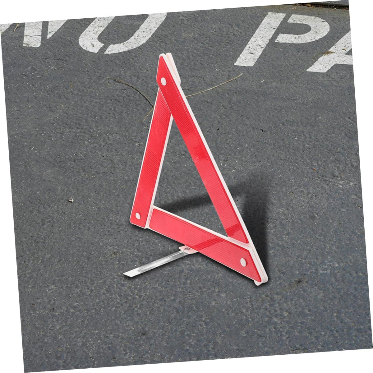 2pcs Emergency Warning Triangle Sign for Roadside Car Vehicle Safety