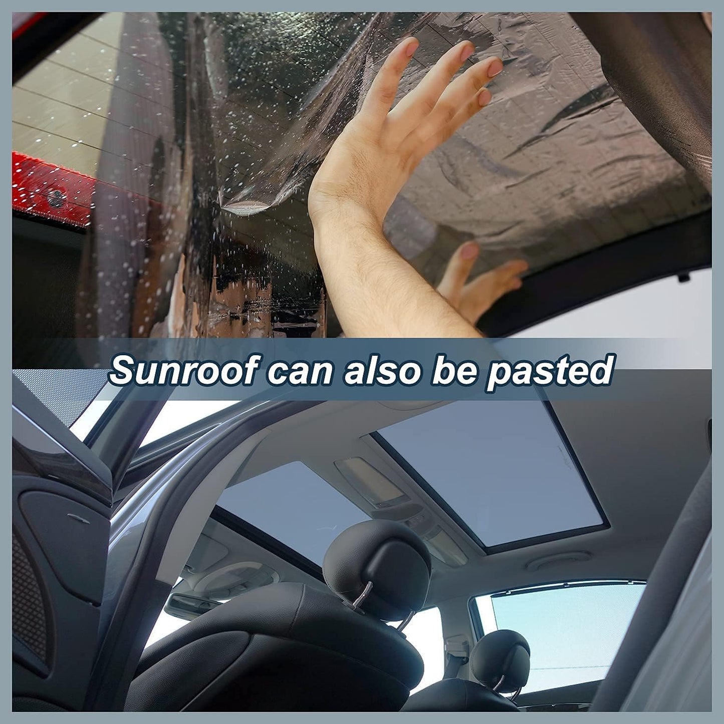 Window Tint Film for Cars, Ceramic Window Tints, Blocks 99% UV & IR Rays, Heat Resistant Anti Glare Film for Windshield, Scratch Resistant Sun Shade Auto Tint Roll 20% VLT 24In x 25Ft