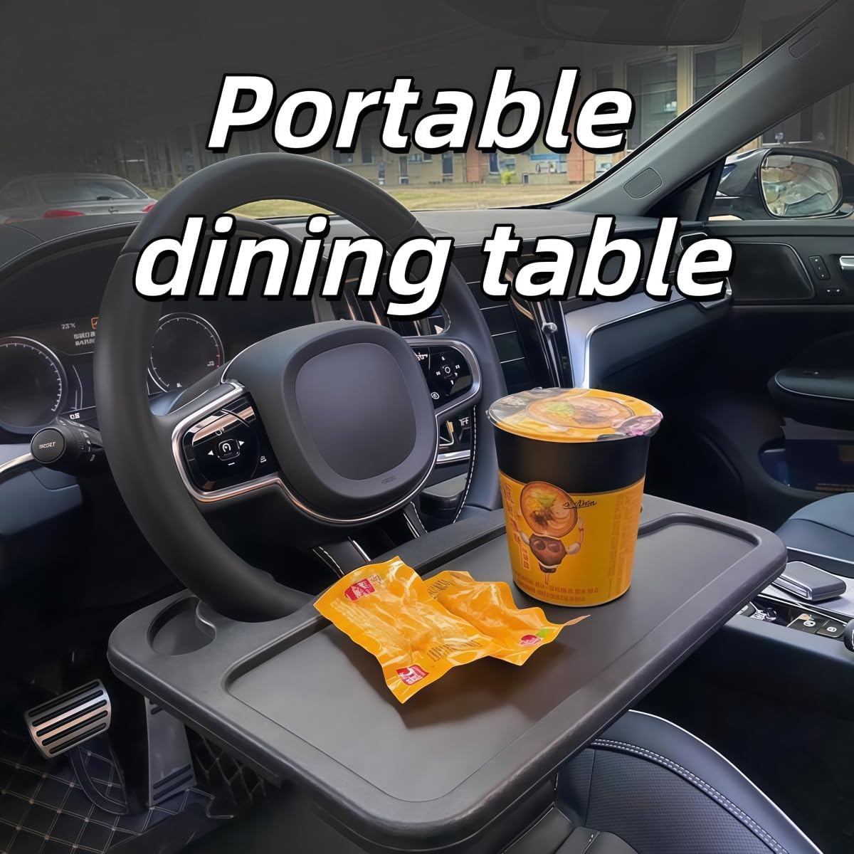 Car Steering Wheel Tray Compatible with Maserati Grecale