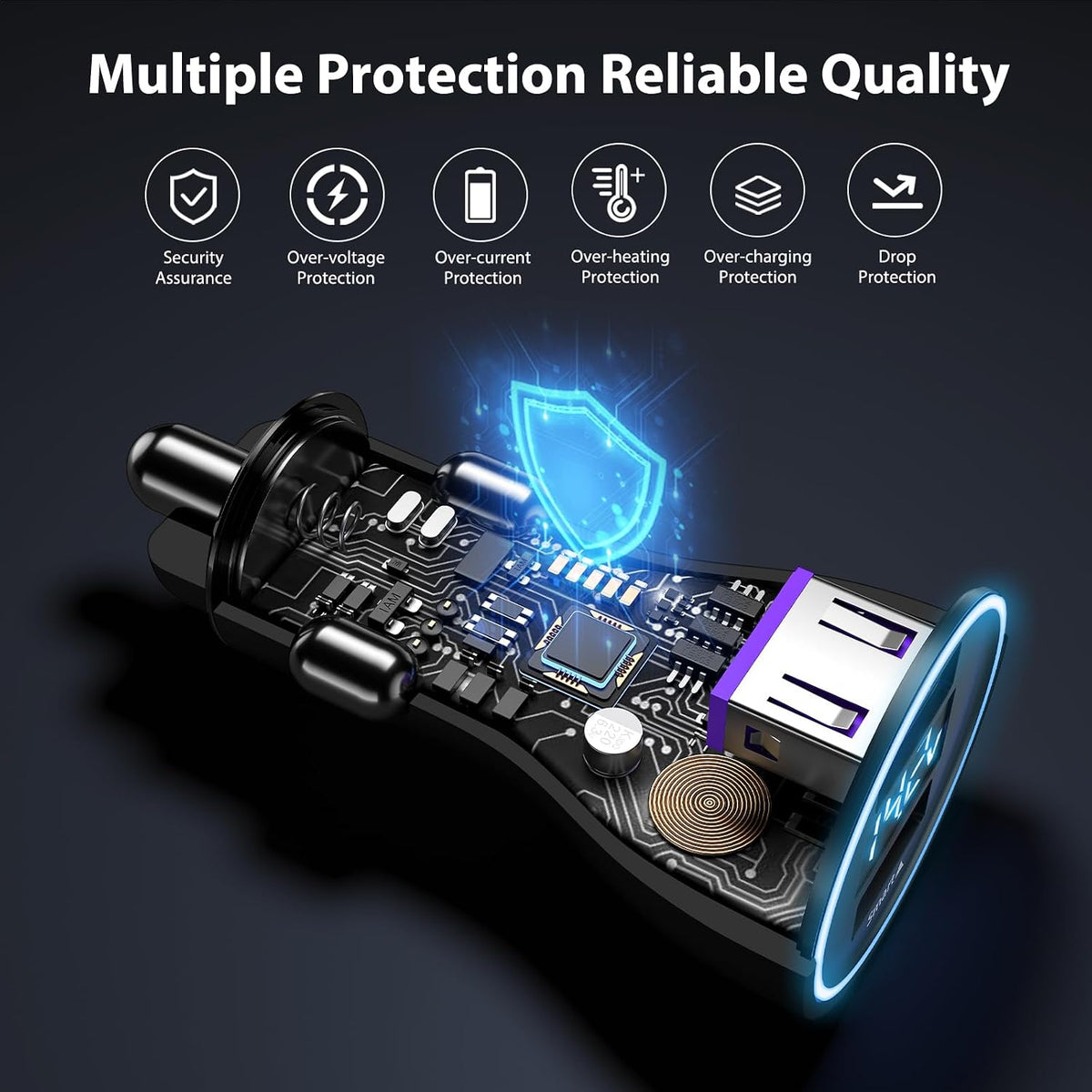 Car Charger for SuperVooc 100W 80W for OnePlus 13 15 13R 12R 12 11