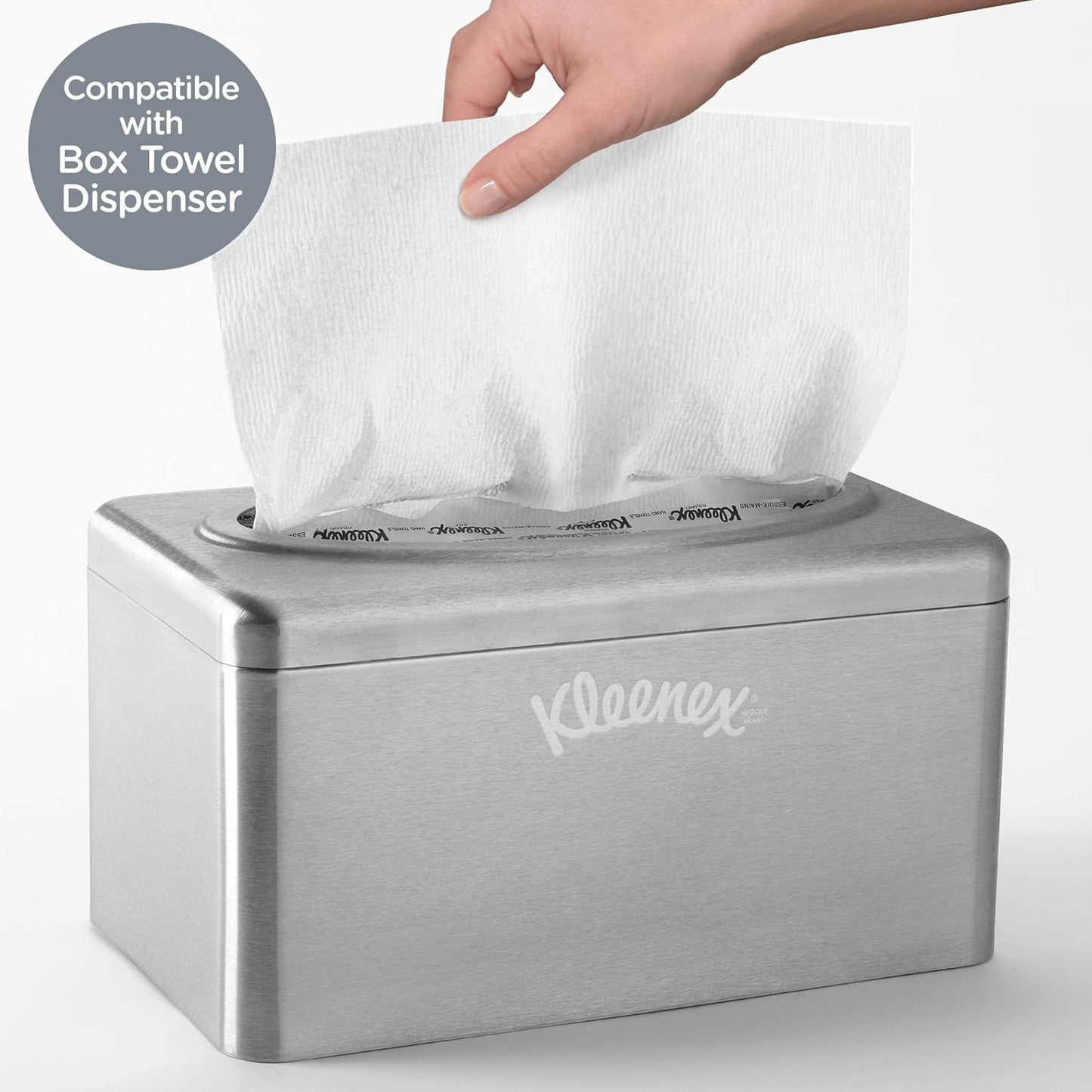 Kimberly Clark 11268 Kleenex Hand Towels Premium Ultra Soft, Pop-Up Box, White (1 Individual Box of 70 Sheets)