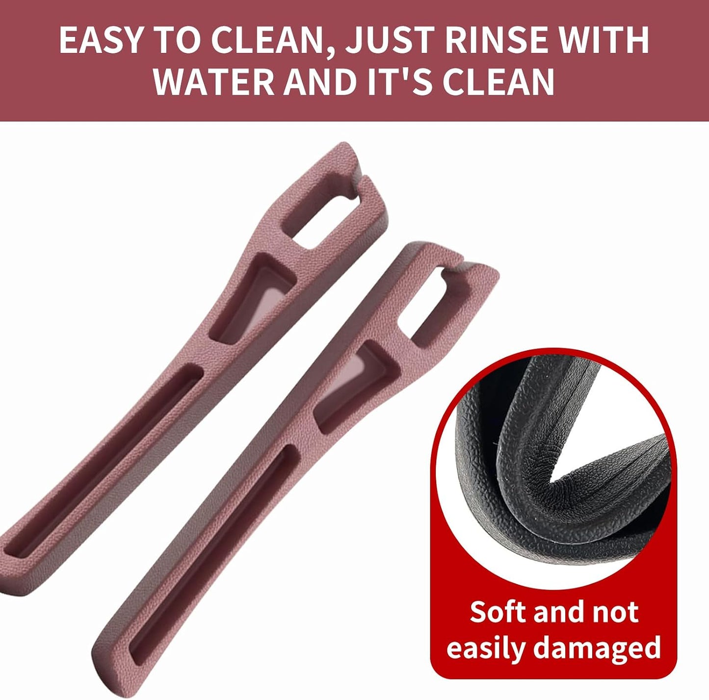 2PCS Car Seat Gap Filler Organizer,Multifunctional Car Gap Filler Organizer Storages Function,Universal Console Catcher Between Seats Cars Interior Accessories (Red)