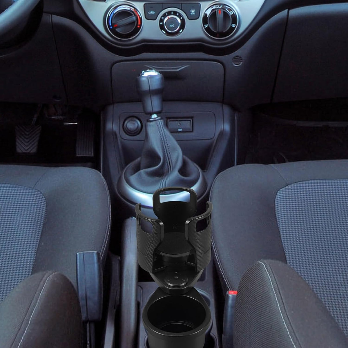 Car Cup Holder Expander Rotating Base Multi-Functional Drink Holder for Car SUV Automotive Interior Accessories Food Tray Compatible Water Bottles and Travel Use