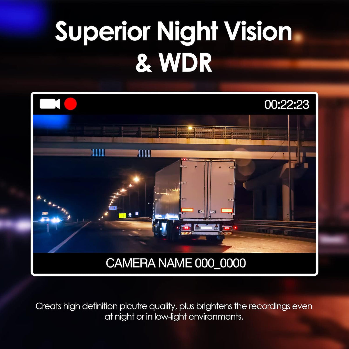 RexingUSA V1 Basic 1080p Dash Cam FHD DVR Car Driving Recorder with 2.4” LCD Screen 170° Wide Angle | G-Sensor | WDR | Parking Monitor | Loop Recording