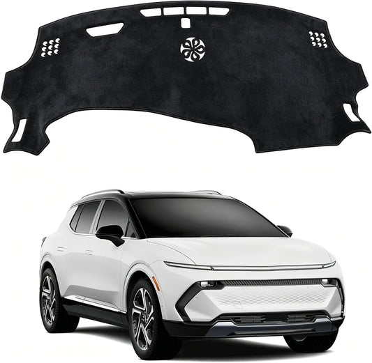 Dashboard Cover Mat for 2026 2025 2024 Chevy Equinox EV（Not Fuel/Without HUD） Dash Mat Non-Slip Pad Carpet Sunshield Protector - Dash Cover Accessories Custom Fit for Chevrolet Equinox EV