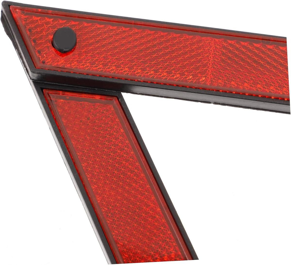 Gatuida 3pcs Road Emergency Warning Triangle Reflective Safety Triangles for Vehicle Parking Traffic Safety Portable Compact Design for Reliable Roadside Assistance