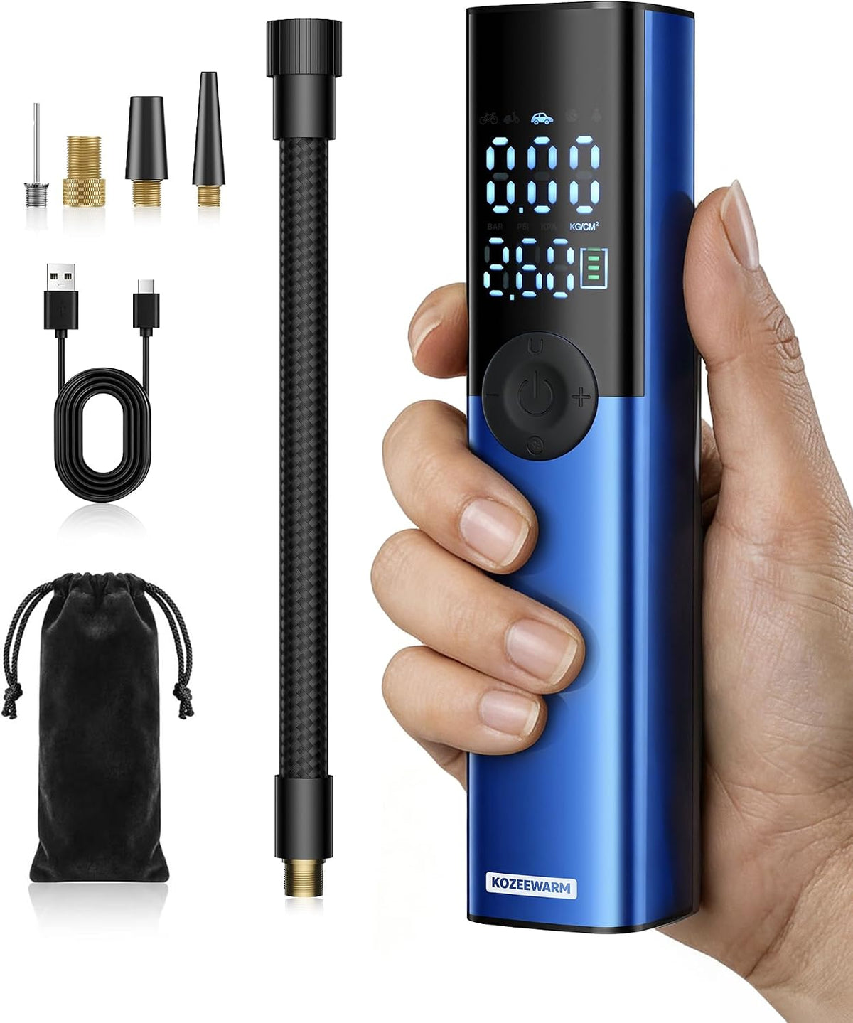Tire Inflator Portable Air Compressor for Car, Motocycle, Bike Inflatables
