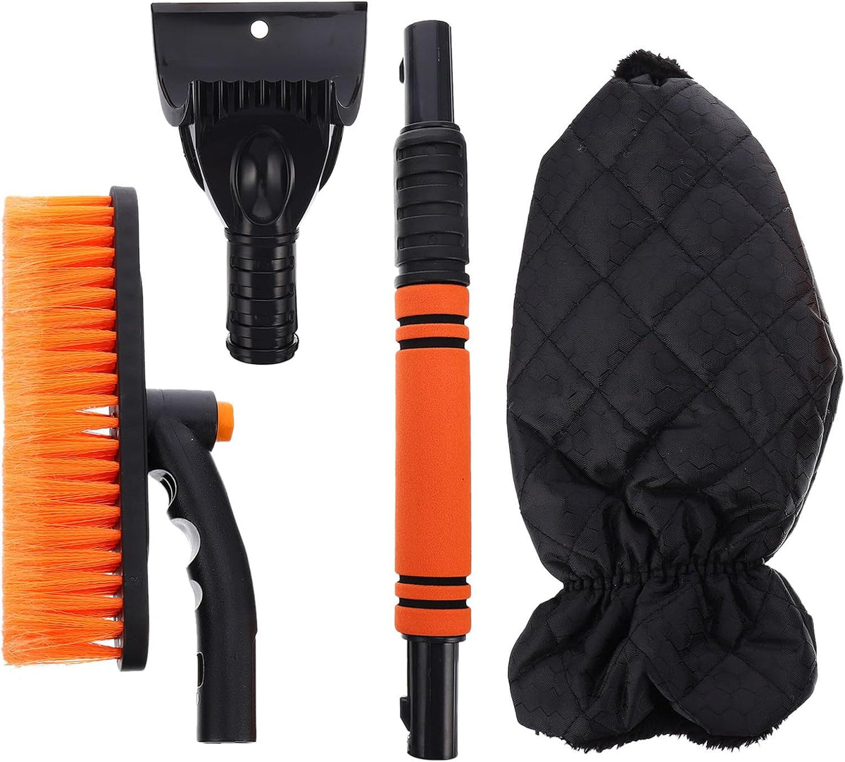 iplusmile Xmas Car Ice Shovel Adjustable 2-in-1 Windshield Snow Brush