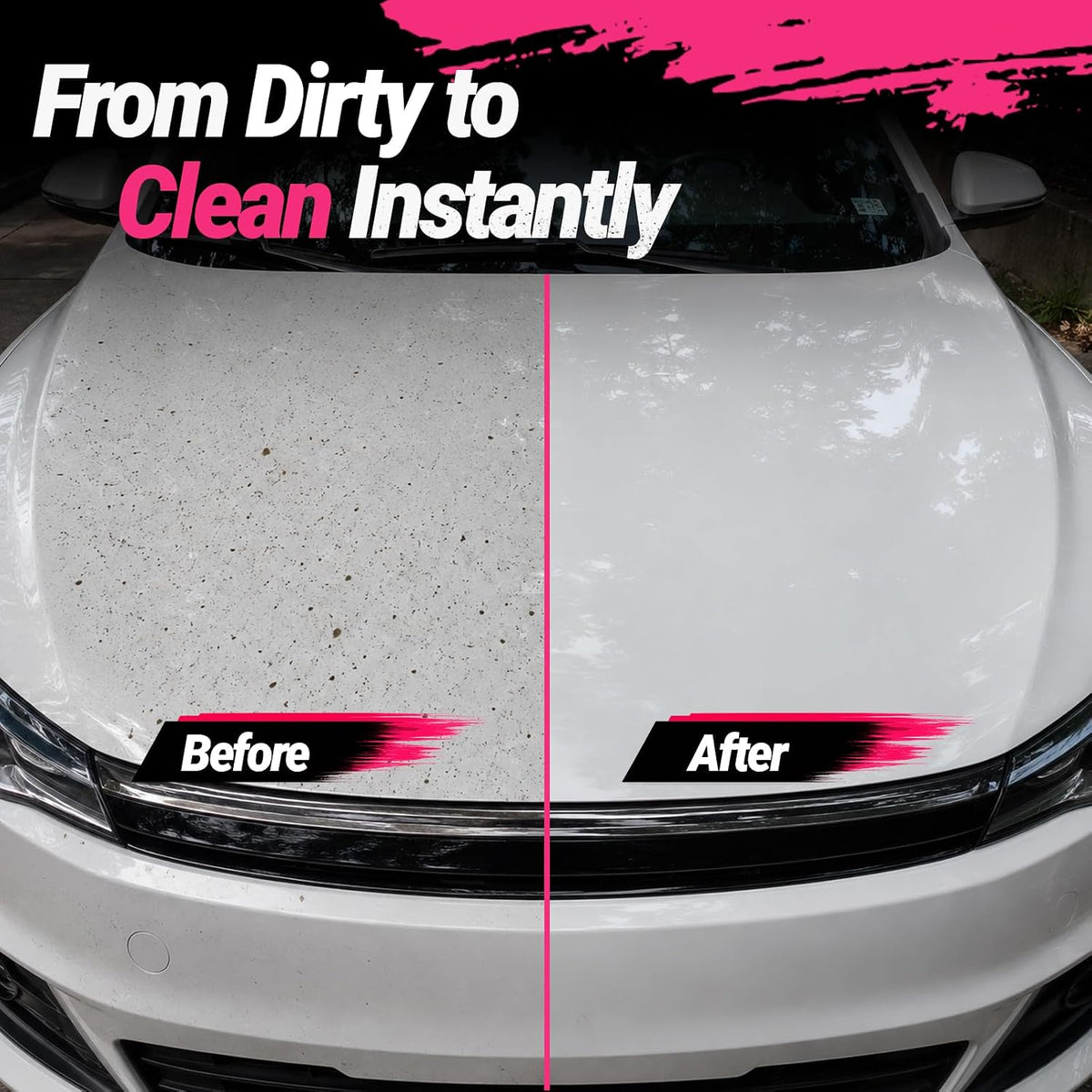 Bug & Tar Remover, Heavy Duty Exterior Car Cleaner, Safe on Paint