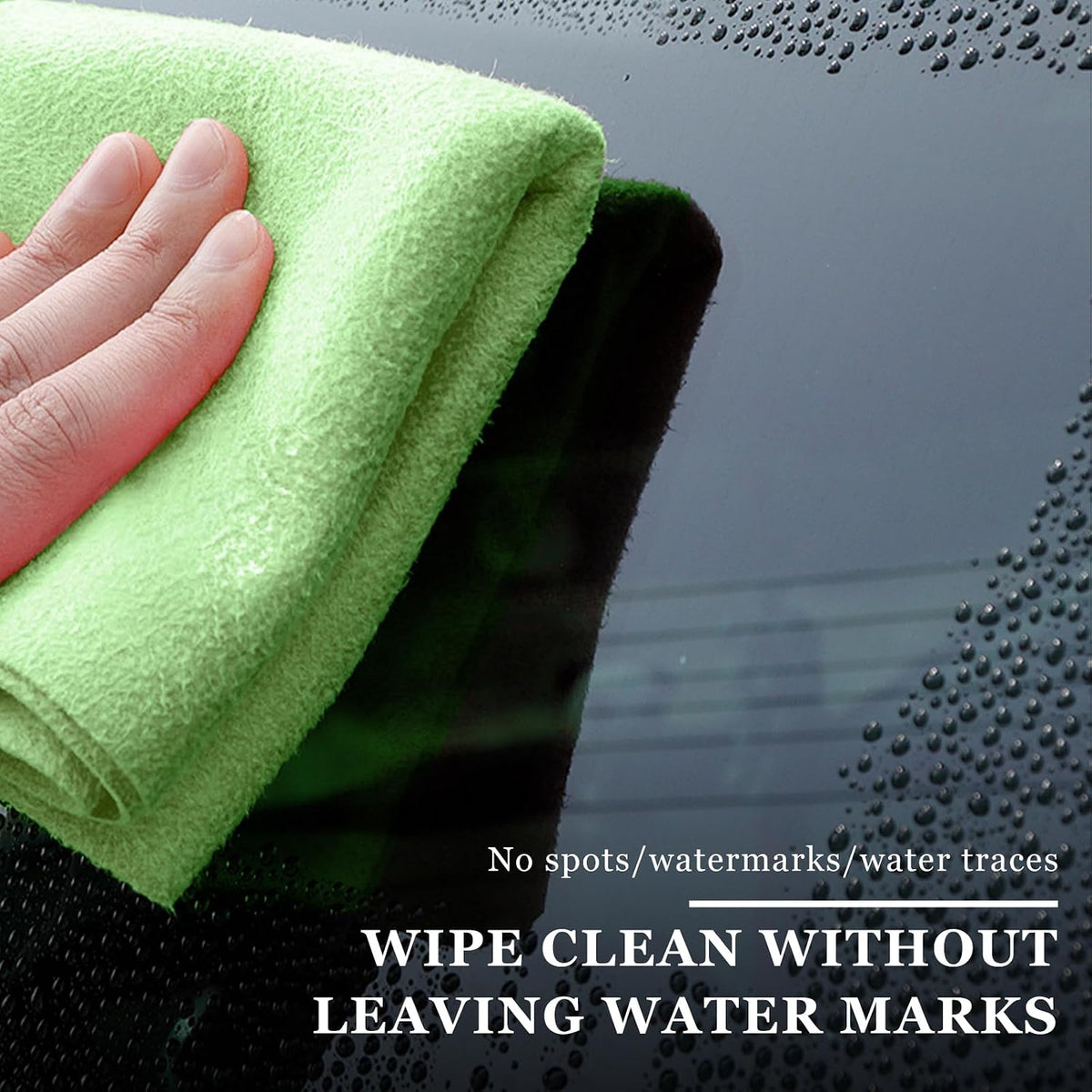 50PCS Microfiber Towel Roll, 12×11.6 inch Washable Tear Away Cleaning Cloth, Reusable Ultra Absorbent Rags Scratch Free Quick Drying Towel Roll, Lint-Free Cloth for Car (Green)