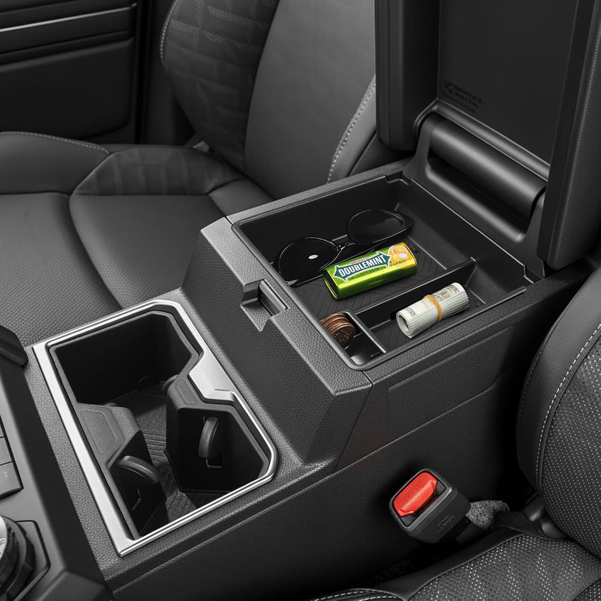 for 2025 2026 Toyota 4Runner Cup Holder Armrest Storage Box