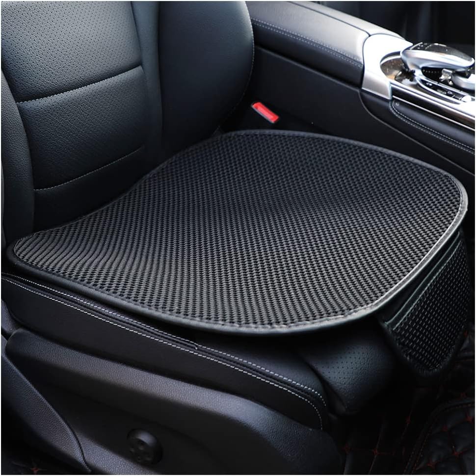 Extra Large 19.5" Car Seat Cushion for CCar Seat Driver Long Sitting,Breathable Comfort Car Cushion,Anti Slip CCar Seat Protector for Driving Travel 2Pcs